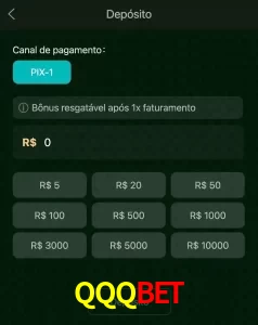 deposits QQQBET